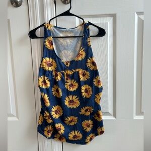 Sunflower Tank Top 
XL but fits like a large